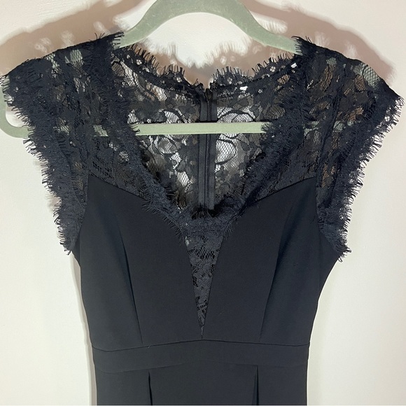 BCBGeneration Black Lace Cocktail Dress | Size 6 | Short | Worn Once | Perfect - Picture 7 of 10